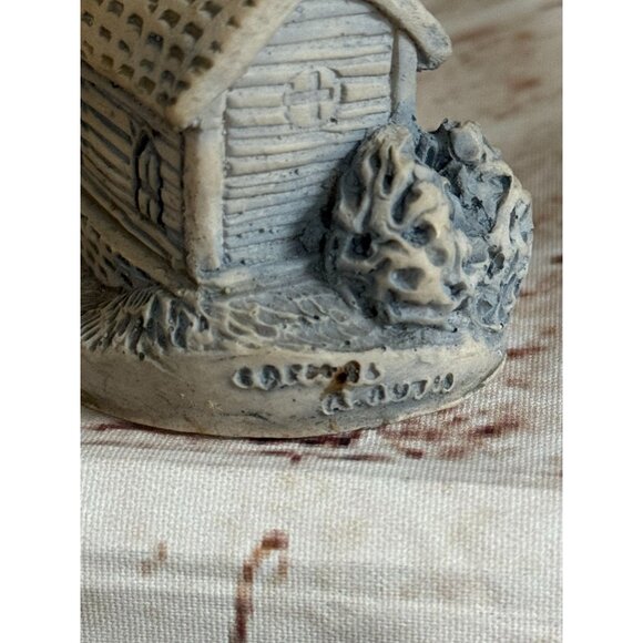 Georgia Marble Handcrafted Mini Church Sculpture By R. Ruth 1986 - Picture 9 of 9